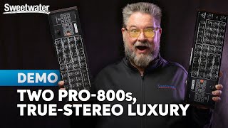 Video thumbnail for Total Stereo Immersion: Dual Behringer Pro-800 Synths for 3D Analog Soundscapes by Sweetwater
