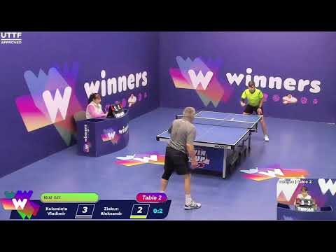 WINners CUP table 2  21.01 Kolomiets Vladimir - Ziakun Aleksandr  16:30