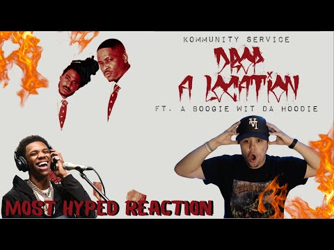 Mozzy, YG and A Boogie Wit Da Hoodie - Drop A Location (BANGER REACTION!!!) THIS SONG IS HARD!!!