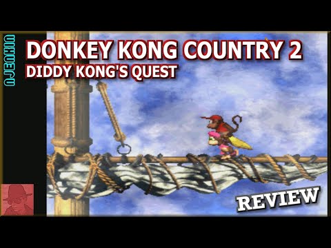 Donkey Kong Country 2 : Diddy Kong's Quest - on the SNES !! with Commentary
