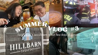 ☀️ Summer '23 ☀️ -  🚗 tagaytay + enrollment + school errands 🎒(life vlog) | audrey a.