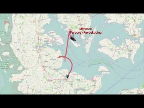 Segelroute 2016 Elsterschloss-Gymnasium Elsterwerda