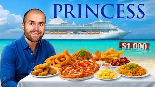 I Ate Princess Cruise Food for 4 Days ($1000 review)