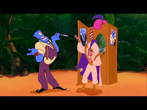 Aladdin (1992) - Aladdin's First Wish Scene (HD) Part 2