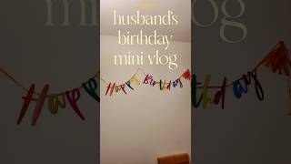 【mini vlog】ロンドンで過ごす初めてのオットのお誕生日vlog🎅🎂