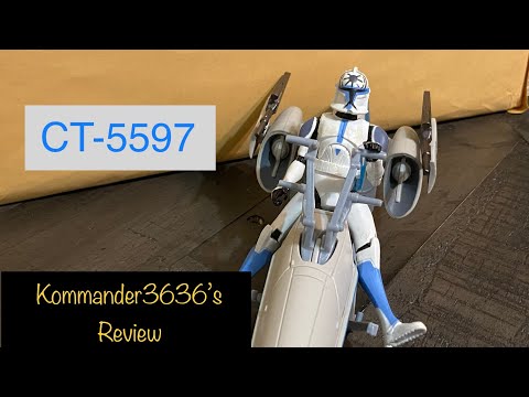 Clone Trooper Jesse on BARC Speeder | The Clone Wars | HD Review