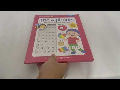 9780655216926 Little Genius ABC Learning Activity Book With Magnetic Board & Magnets