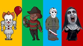 Scary Characters From Different Movies | Pt. 2