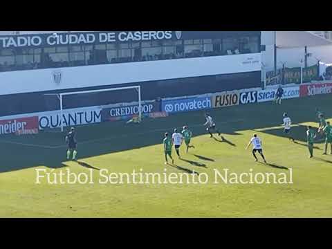 El gol del triunfo del Santo sanjuanino (Jonathan Blanco) ante el Tiburón (Aldosivi 0 -San Martín 1)