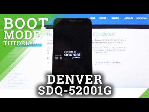 Turn On Boot Mode - DENVER SDQ-52001G & Boot Mode Deactivating