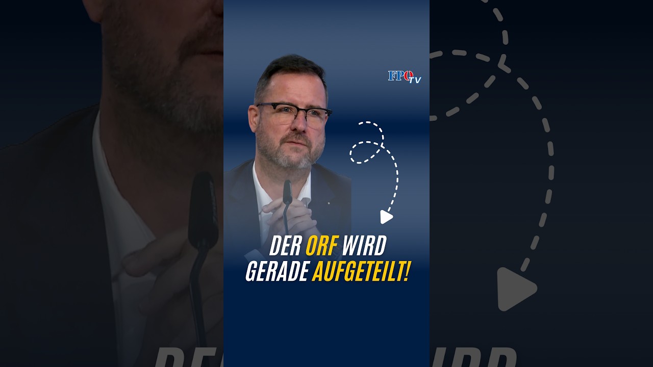 Der ORF wird gerade aufgeteilt!