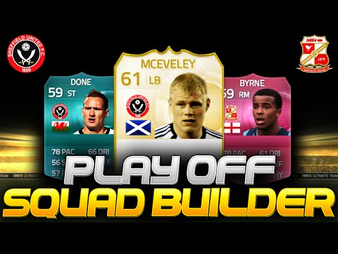 FIFA 15 - SWINDON VS SHEFFIELD UNITED SQUAD BUILDER! (PLAY OFF SEMI FINAL)
