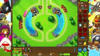 BTD5: Alpine Lake Easy Solo Gameplay