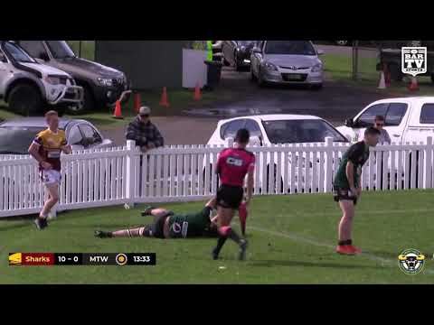 2019 Group 7 RL Under 18s Round 4 Highlights - Shellharbour Sharks vs Mt Warrigal Kooris
