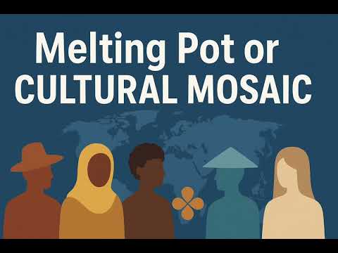 Melting pot or cultural Mosaic 