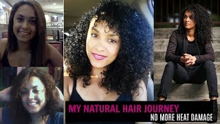 My 4 Year Natural Hair Journey| From Heat Damage To Healthy Hair