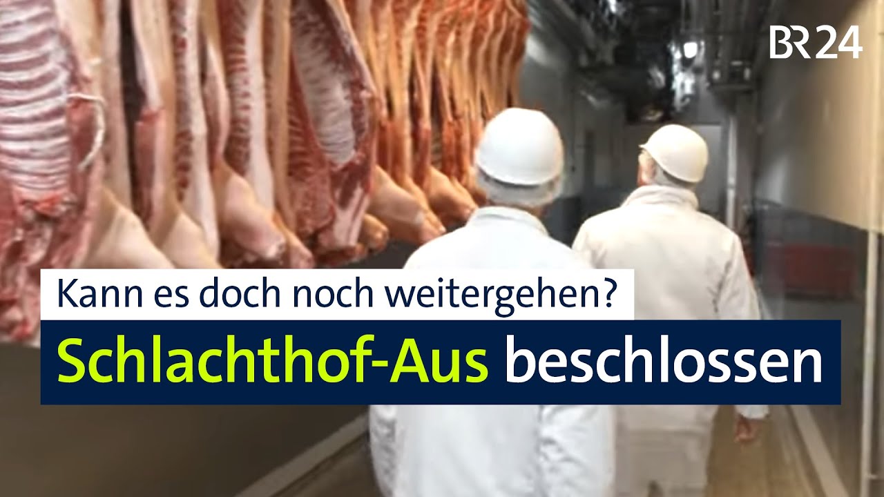 Schließung des Schlachthofs Landshut beschlossen – kommt noch eine Übernahme? | Abendschau | BR24