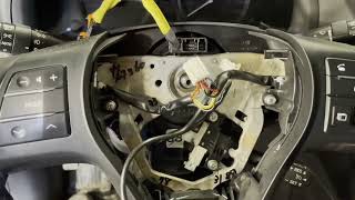 2010-2015 Lexus RX350 RX450h Steering Column Tilt And Telescopic Switch Replacement Instructions