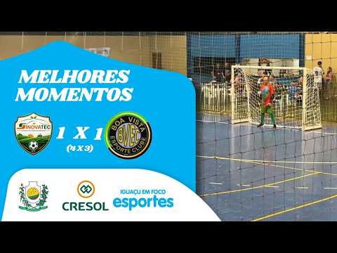 MELHORES MOMENTOS | SINOVATEC 1 (4) X (3) 1 BOA VISTA | SEMIFINAIS - MUNICIPAL DE SERRANÓPOLIS