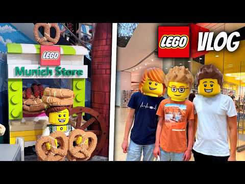 ALLE 3 Lego Stores in München und Lego Polybag Jagd (VLOG)