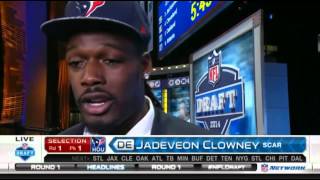 2014 NFL Draft - Houston Texans Select Jadeveon Clowney #1 Overall