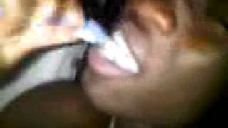 zero..wonder y he brushed so hard!!