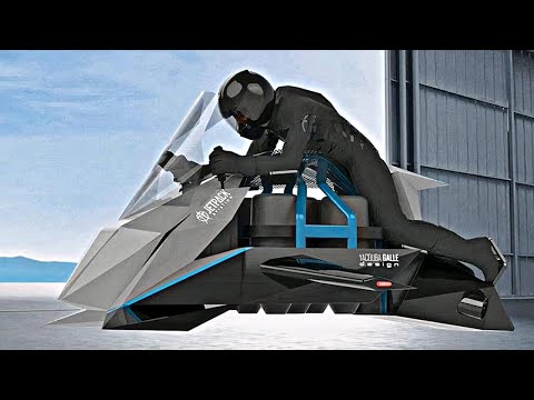Meet 'SPEEDER' World's First Flying Motorcycle by JetPack Aviation