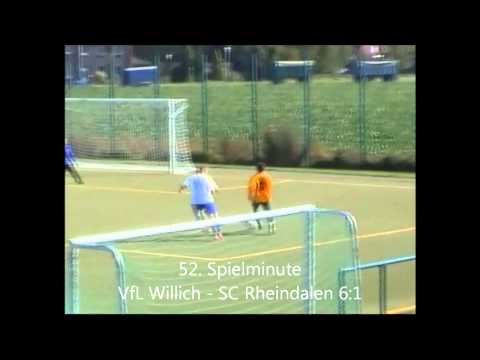 B Jugend Testspiel: VfL Willich - SC Rheindalen 13:1 (5:1) Tore und Highlights in HD!