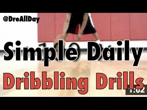 Simple Daily Dribbling Drills | Ball Handling Workout Tutorial | Dre Baldwin