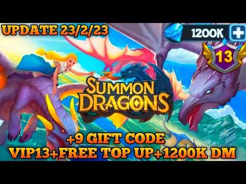 Update 23/2 Open Summon Dragons P-Server + Free Top Up - VIP10+ - 1200K DM