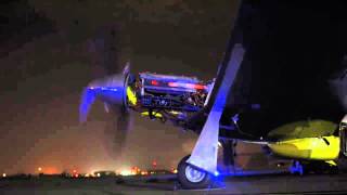 Precious Metal P-51 Mustang Night Engine Test