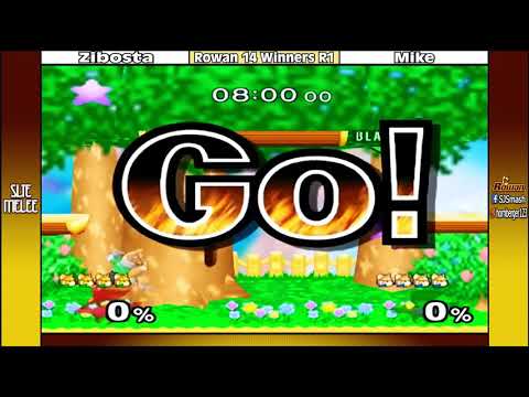 Rowan SSBM 14: Zibosta (Fox) Vs. Mike (Fox) - Winners R1