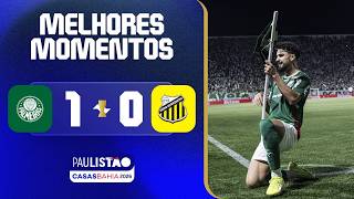 PALMEIRAS 1 x 0 NOVORIZONTINO | MELHORES MOMENTOS | FINAL - IDA | PAULISTÃO CASAS BAHIA 2026