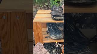 Burning shoes #shorts