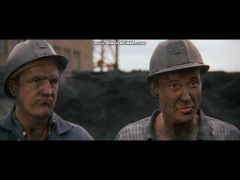 Superman III (1983) - Gus Gorman gets drops off at the coal mine