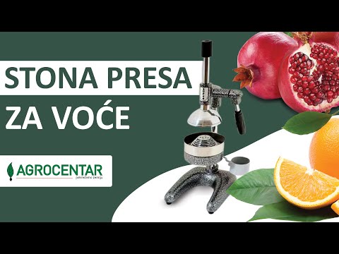 Stona presa za voće ( nar, narandža... ) - Agrocentar
