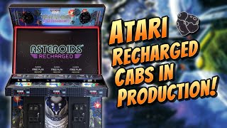 Atari's Asteroids Recharged Cabinet Already IN PRODUCTION | Amusement Expo & Alan-1