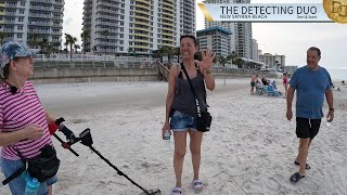 Vintage Jewelry Finds Metal Detecting Daytona Beach Florida | The Detecting Duo S04 E23