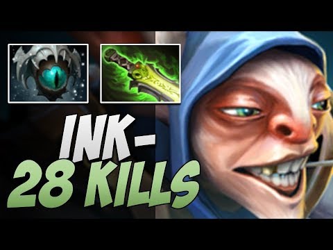 Ink Meepo - The Best with 28 KILLS | Dota Gameplay