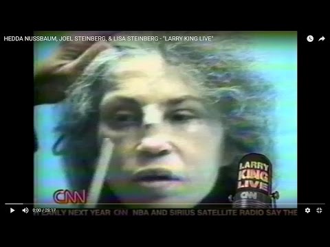 HEDDA NUSSBAUM, JOEL STEINBERG, & LISA STEINBERG - "LARRY KING LIVE", 2005 [191]