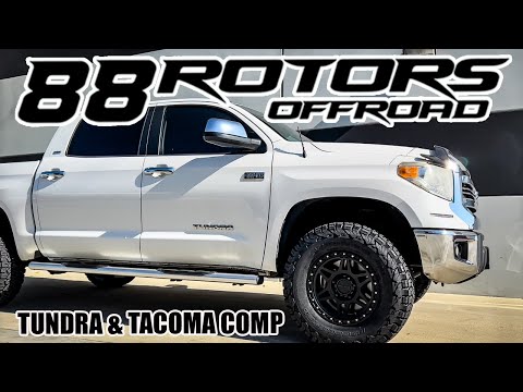 Toyota Tundra on 35\u2019s & Tacoma on 33\u2019s Lift Compilation