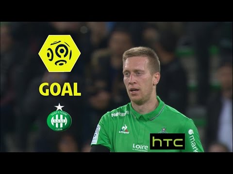 Goal Robert BERIC (45') / AS Saint-Etienne - Girondins de Bordeaux (2-2)/ 2016-17