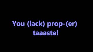 Proper Taste - Sleeper Agent (Lyrics)
