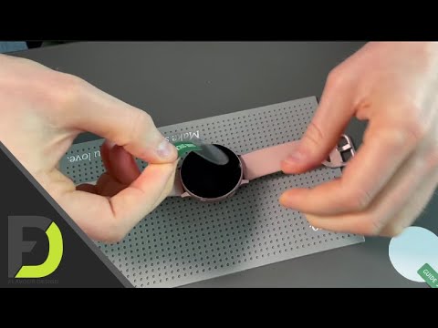 Montaż folii hydrożelowej Hofi HydroGel Pro+ na smartwatcha!