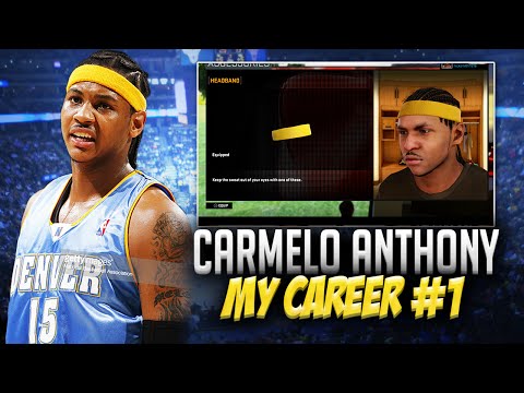 NBA2K16 MyCareer | Carmelo Anthony #1 | Throwback Carmelo CREATION!