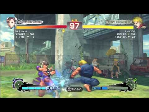 XsickzackX ( Chun-Li ) #3 vs lilsicx66 ( Ken ) #22