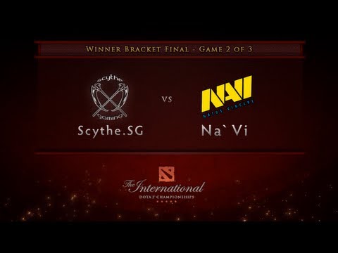 Scythe.SG vs NaVi Game 2 - Winner Bracket Finals - Russian Commentary - Dota 2 International