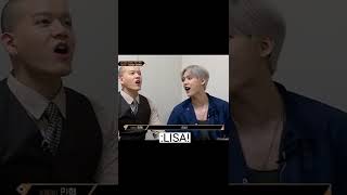 Download lagu idols reaction to blackpink's Lisa #kpop #shorts mp3