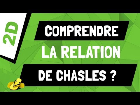 Comment comprendre la relation de Chasles ?