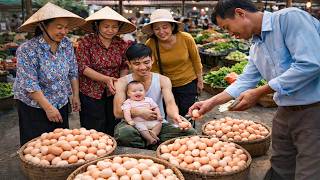 Download lagu Trúc Lam harvests chicken eggs with her father, surprised by the big gift her father gives her. mp3